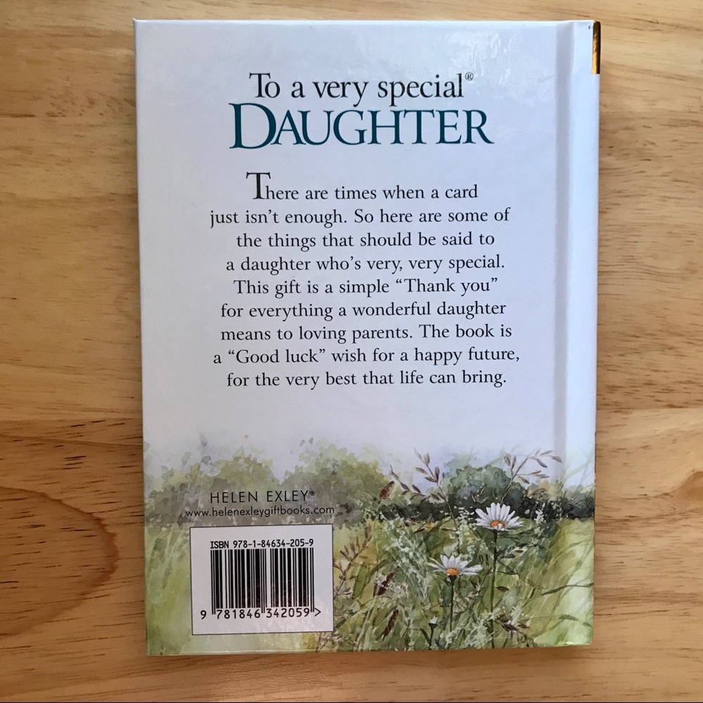 To A Very Special Daughter Giftbook by Helen Exley - Picture 2 of 4